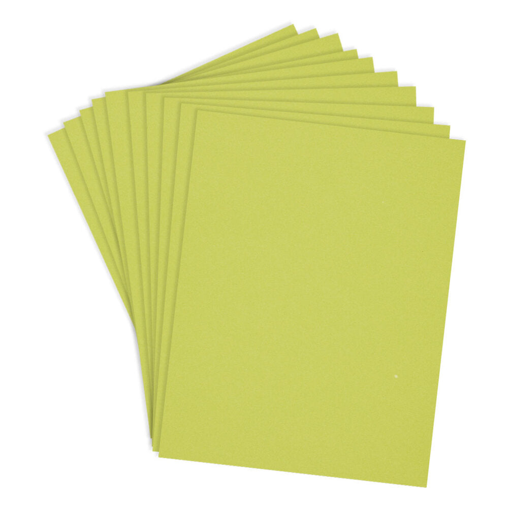 Spellbinders Peridot 8.5x11 Inch ColorWheel Cardstock (10 Sheets)