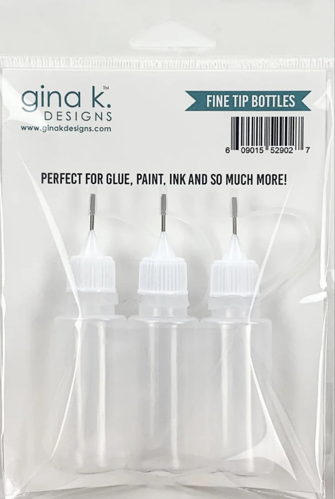 GIna K. Designs Fine Tip Bottles- 3 Pack