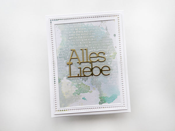 Papierstudio Shop Stanze Alles Liebe