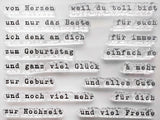 Papierstudio Shop Add-On Alles Liebe Sprüche Stempelset