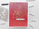 Papierstudio Shop Bundle Alles Liebe Stanze & Stempelset