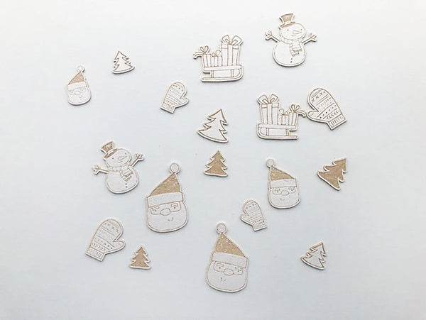 Papierstudio Shop HALLO DEZEMBER Chipboard Figuren