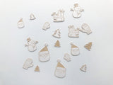 Papierstudio Shop HALLO DEZEMBER Chipboard Figuren