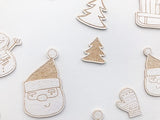 Papierstudio Shop HALLO DEZEMBER Chipboard Figuren