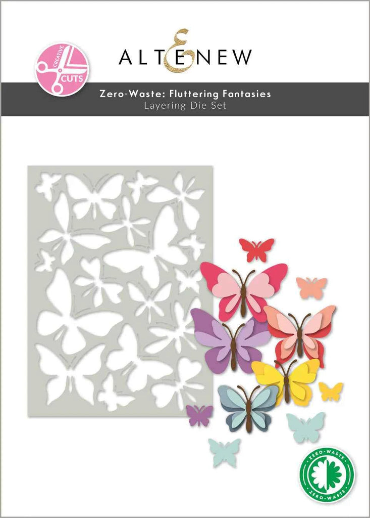 Altenew Creative Cuts: Zero-Waste Fluttering Fantasies Layering Die Set