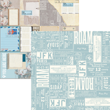 Elizabeth Craft Designs Once in a Lifetime 12x12 Inch Patterned Cardstock Paper