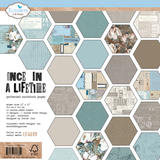Elizabeth Craft Designs Once in a Lifetime 12x12 Inch Patterned Cardstock Paper