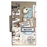 Elizabeth Craft Designs Once in a Lifetime Stamps Travel Journal