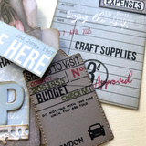 Elizabeth Craft Designs Once in a Lifetime Stamps Travel Journal
