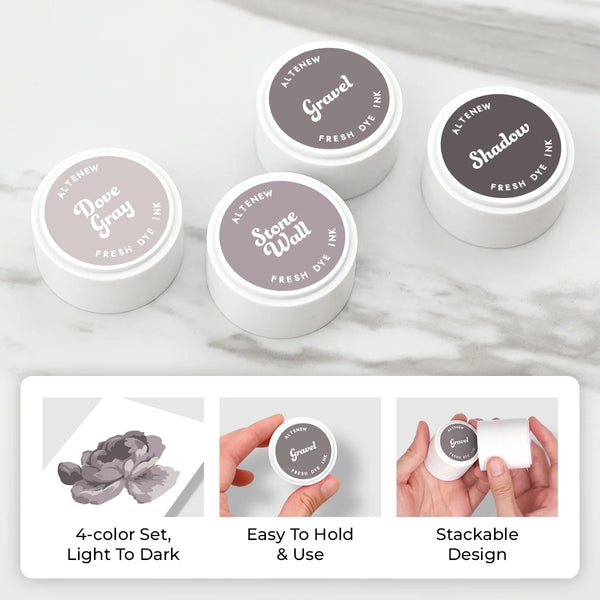 Altenew Tranquil Reflections Fresh Dye Ink Mini Pods