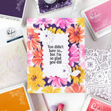 Pinkfresh Studio Petal Pop Stencil