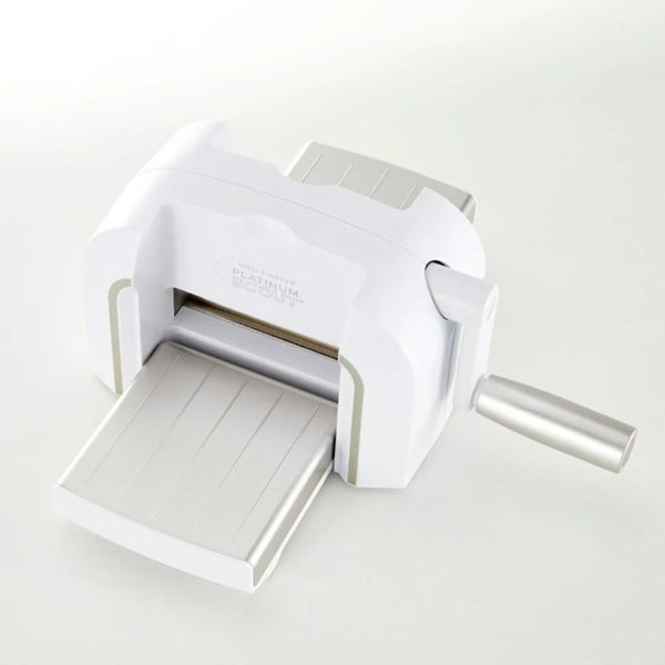 Spellbinders Platinum Scout Die Cutting and Embossing Machine 3.5 Inch Platform - White