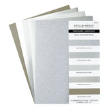 Spellbinders Silver Assortment 8 1/2x11 Inch Treasured Cardstock (15pcs)