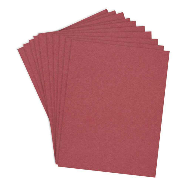 Spellbinders Wild Berry 8.5x11 Inch ColorWheel Cardstock (10 Sheets)