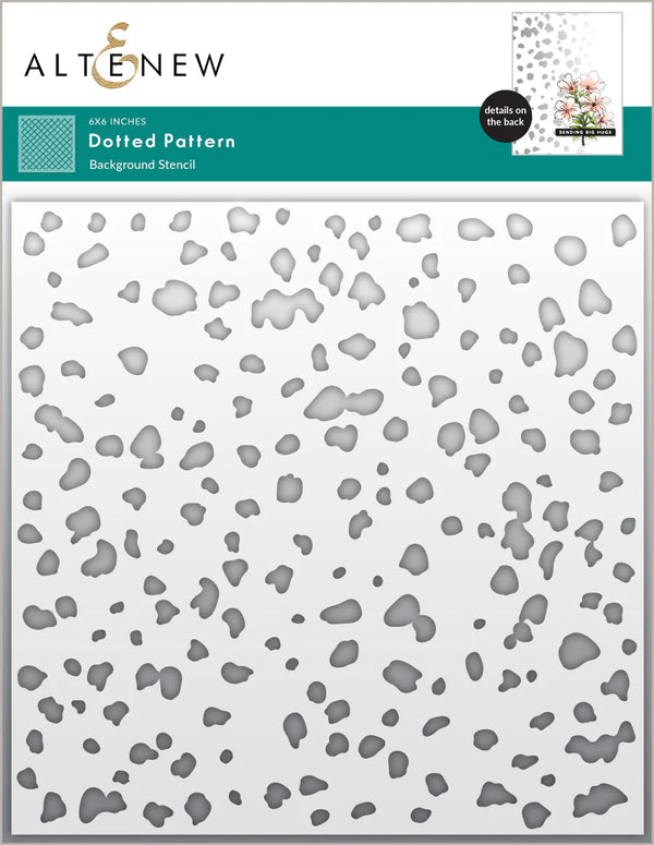 Altenew Dotted Pattern Background Stencil