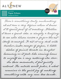 Altenew Paper Echoes Stencil